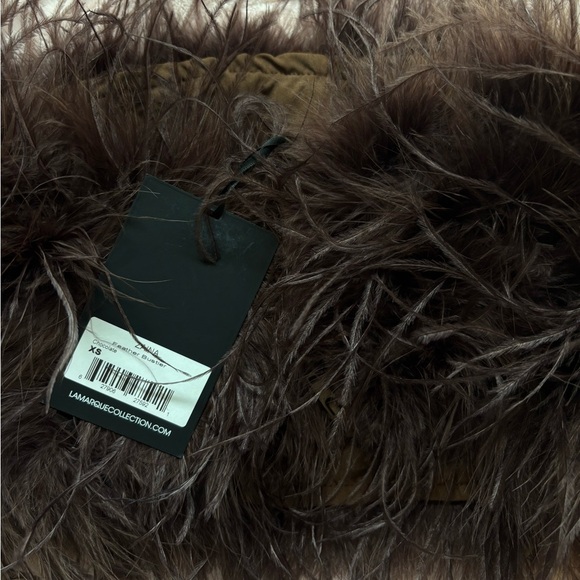 ZAINA | FEATHER BUSTIER - Picture 5 of 5